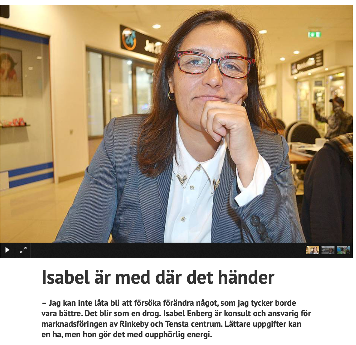 Artikel i Nyhetsbyrå Järva